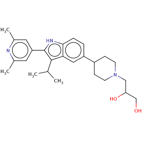 Chemical structure of BindingDB Monomer ID 444264