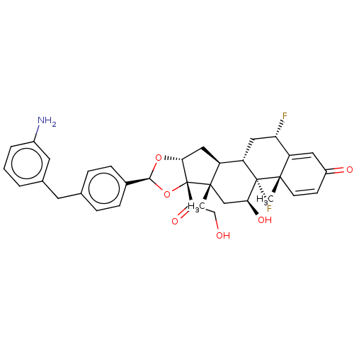 Chemical structure of BindingDB Monomer ID 445013