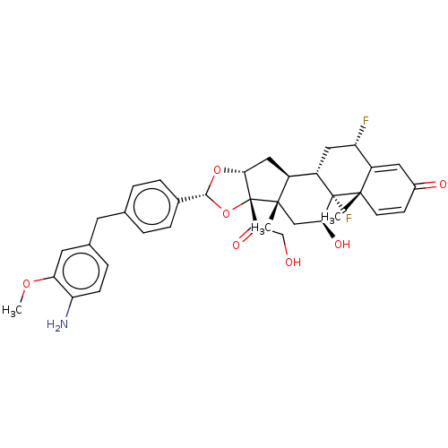Chemical structure of BindingDB Monomer ID 445024
