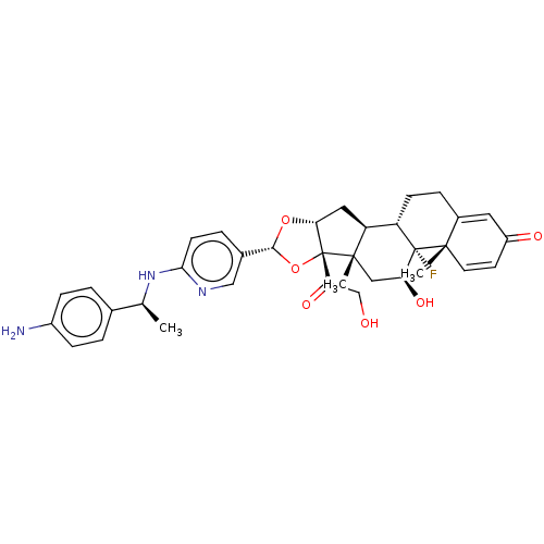 Chemical structure of BindingDB Monomer ID 445030