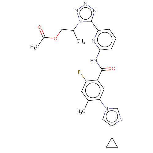 Chemical structure of BindingDB Monomer ID 445407