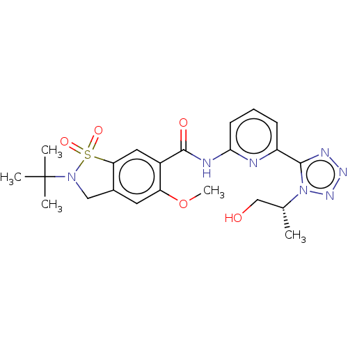 Chemical structure of BindingDB Monomer ID 445478