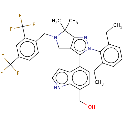 Chemical structure of BindingDB Monomer ID 445599