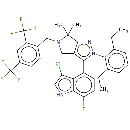 Chemical structure of BindingDB Monomer ID 445606