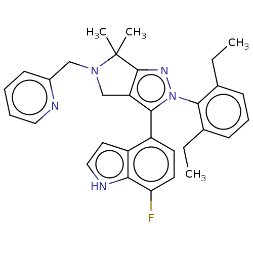 Chemical structure of BindingDB Monomer ID 445614