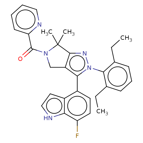 Chemical structure of BindingDB Monomer ID 445623