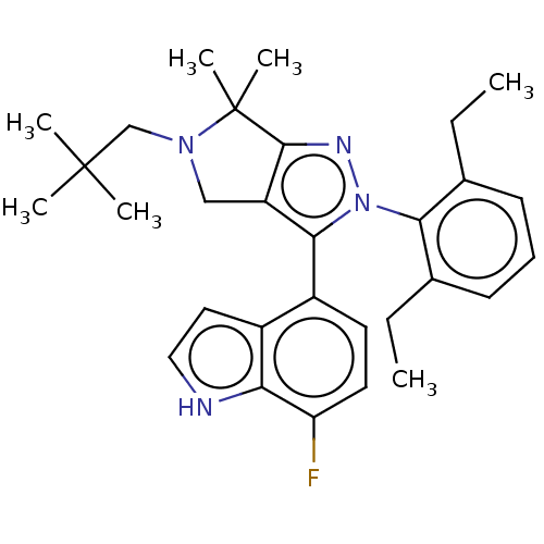 Chemical structure of BindingDB Monomer ID 445627