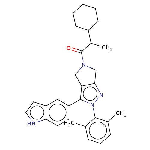 Chemical structure of BindingDB Monomer ID 445655