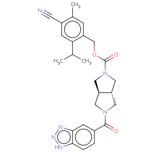 Chemical structure of BindingDB Monomer ID 446364