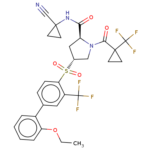 Chemical structure of BindingDB Monomer ID 447015