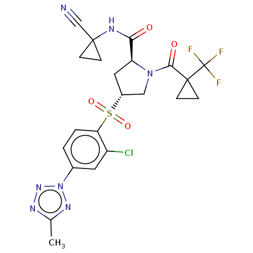 Chemical structure of BindingDB Monomer ID 447313