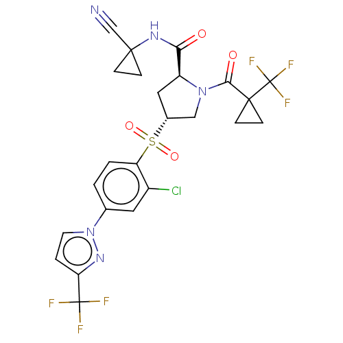 Chemical structure of BindingDB Monomer ID 447409