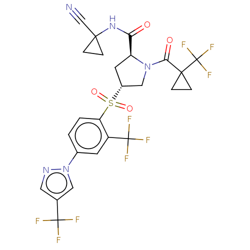 Chemical structure of BindingDB Monomer ID 447438