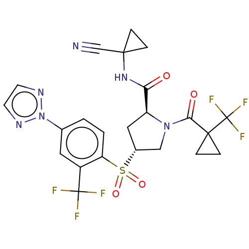 Chemical structure of BindingDB Monomer ID 447445