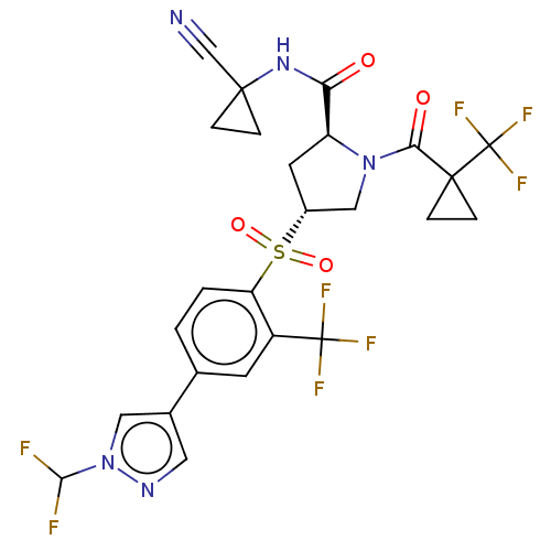 Chemical structure of BindingDB Monomer ID 447448