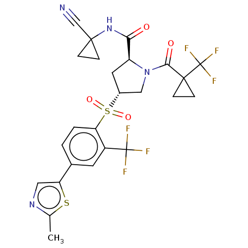 Chemical structure of BindingDB Monomer ID 447455