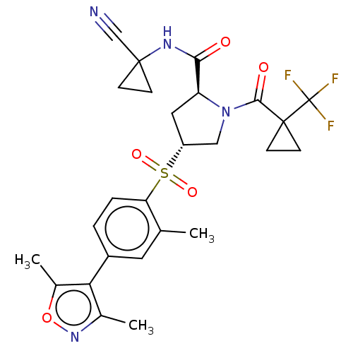 Chemical structure of BindingDB Monomer ID 447456