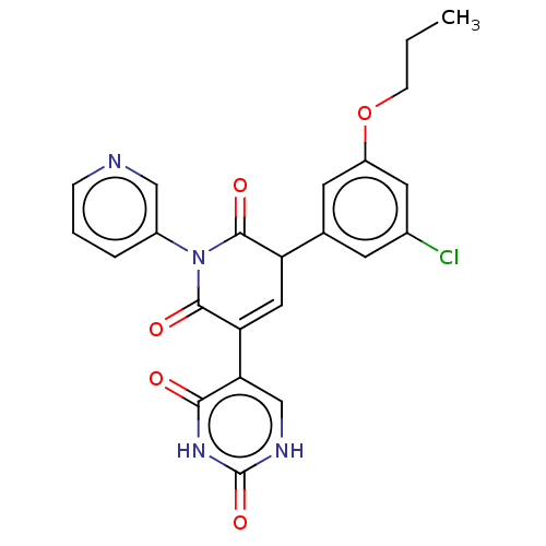 Chemical structure of BindingDB Monomer ID 448357