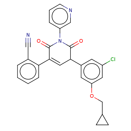 Chemical structure of BindingDB Monomer ID 448374