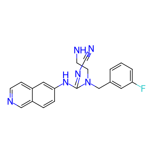 Chemical structure of BindingDB Monomer ID 448516