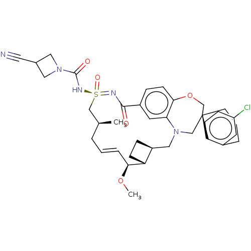Chemical structure of BindingDB Monomer ID 449620