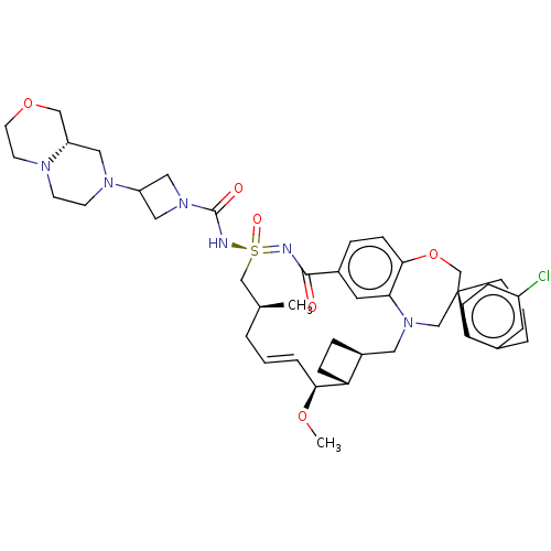 Chemical structure of BindingDB Monomer ID 449684