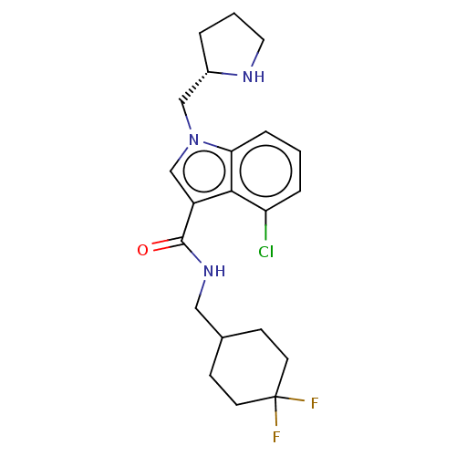 Chemical structure of BindingDB Monomer ID 450521