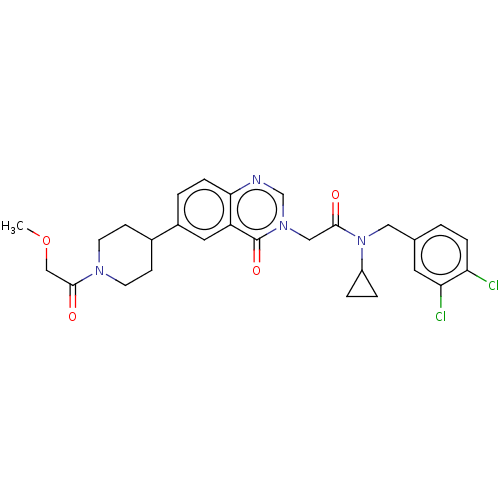 Chemical structure of BindingDB Monomer ID 450562