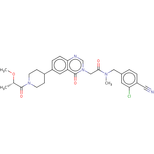 Chemical structure of BindingDB Monomer ID 450575