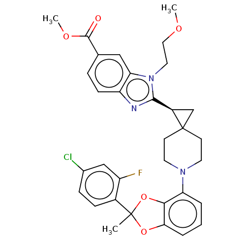 Chemical structure of BindingDB Monomer ID 450639
