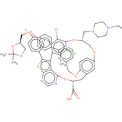 Chemical structure of BindingDB Monomer ID 451091