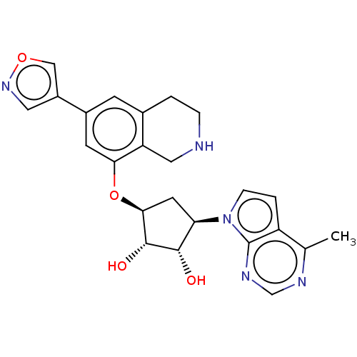 Chemical structure of BindingDB Monomer ID 451367