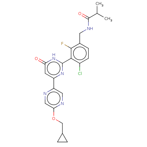 Chemical structure of BindingDB Monomer ID 451693