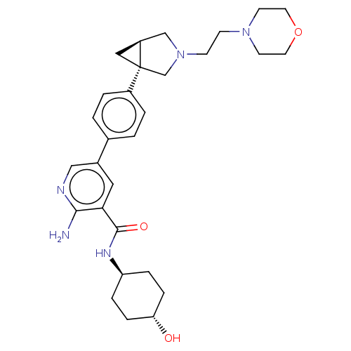 Chemical structure of BindingDB Monomer ID 451781