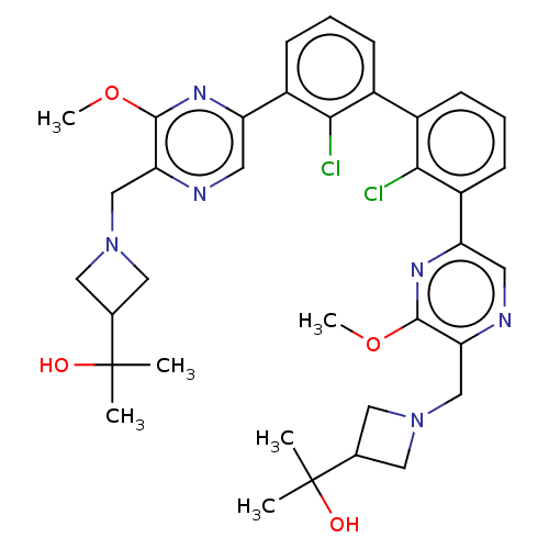 Chemical structure of BindingDB Monomer ID 452340