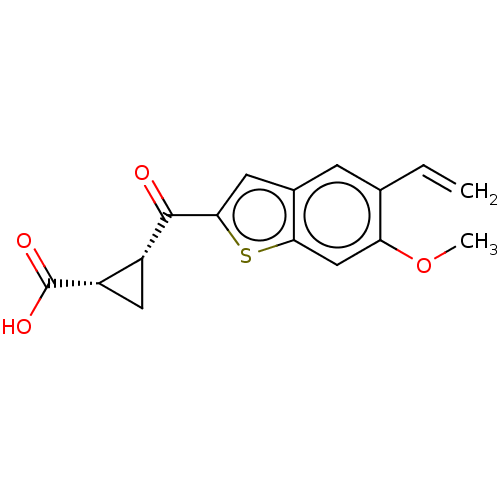 Chemical structure of BindingDB Monomer ID 453574