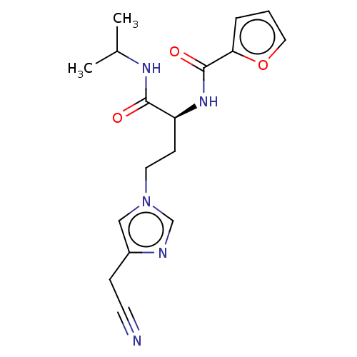 Chemical structure of BindingDB Monomer ID 454164