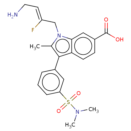 Chemical structure of BindingDB Monomer ID 454216