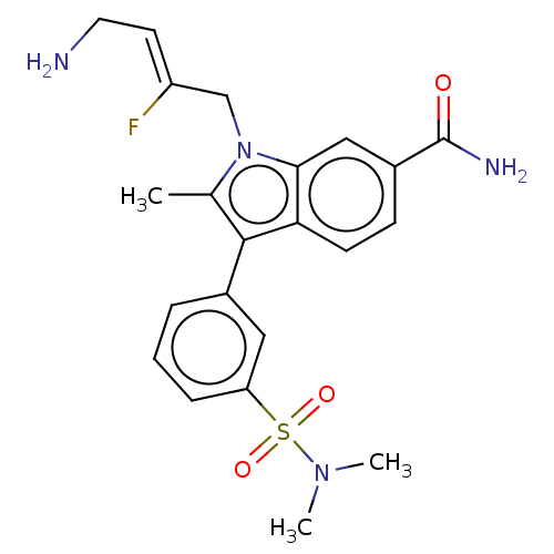 Chemical structure of BindingDB Monomer ID 454218