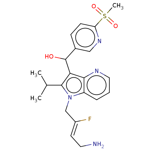 Chemical structure of BindingDB Monomer ID 454366