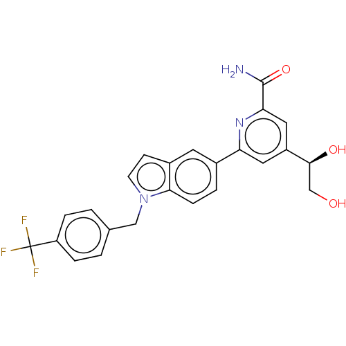 Chemical structure of BindingDB Monomer ID 454708