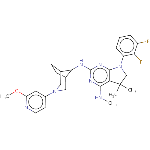 Chemical structure of BindingDB Monomer ID 455364