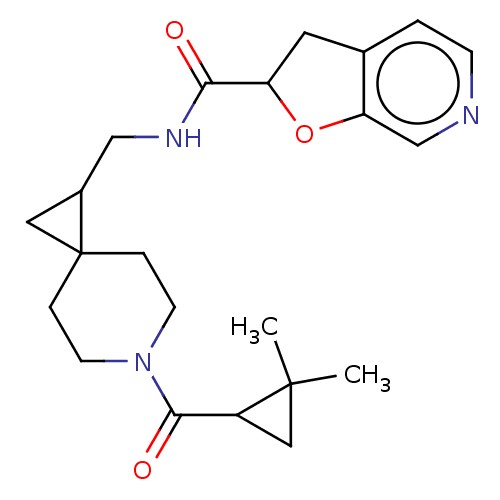 Chemical structure of BindingDB Monomer ID 455781