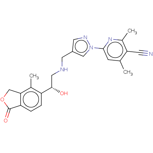 Chemical structure of BindingDB Monomer ID 456163