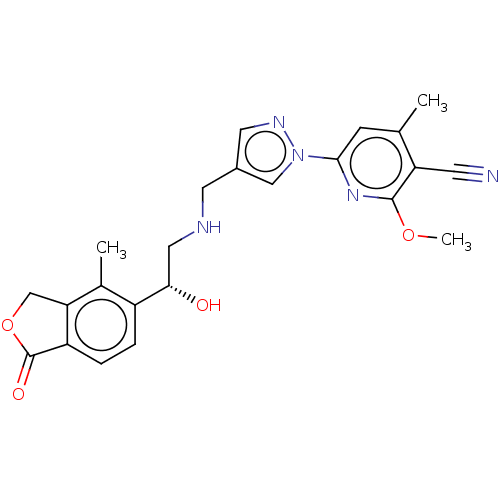 Chemical structure of BindingDB Monomer ID 456165