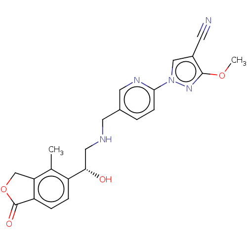 Chemical structure of BindingDB Monomer ID 456172
