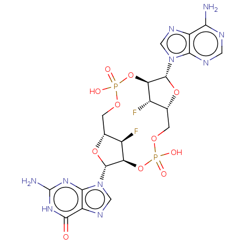 Chemical structure of BindingDB Monomer ID 457782