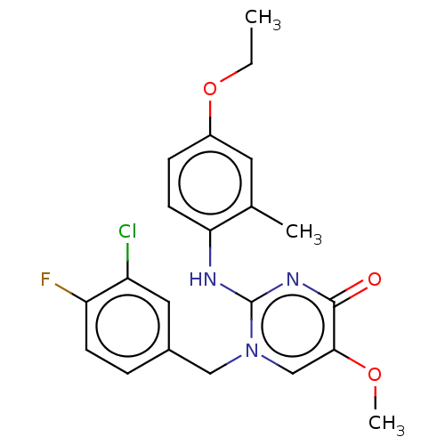 Chemical structure of BindingDB Monomer ID 460358