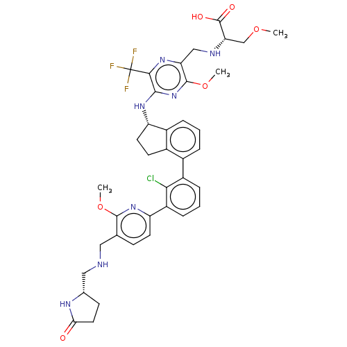 Chemical structure of BindingDB Monomer ID 461524