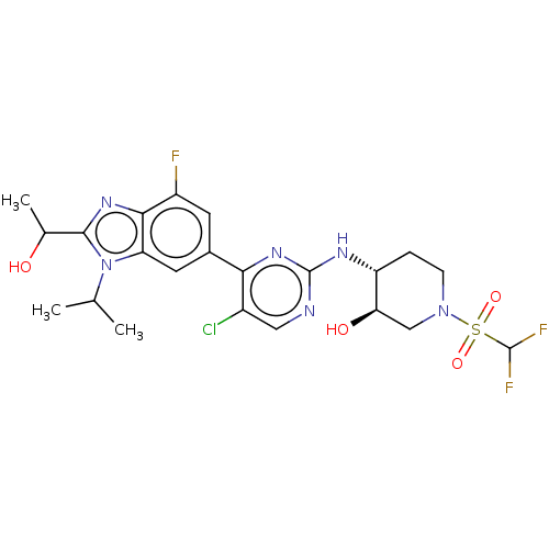 Chemical structure of BindingDB Monomer ID 462192